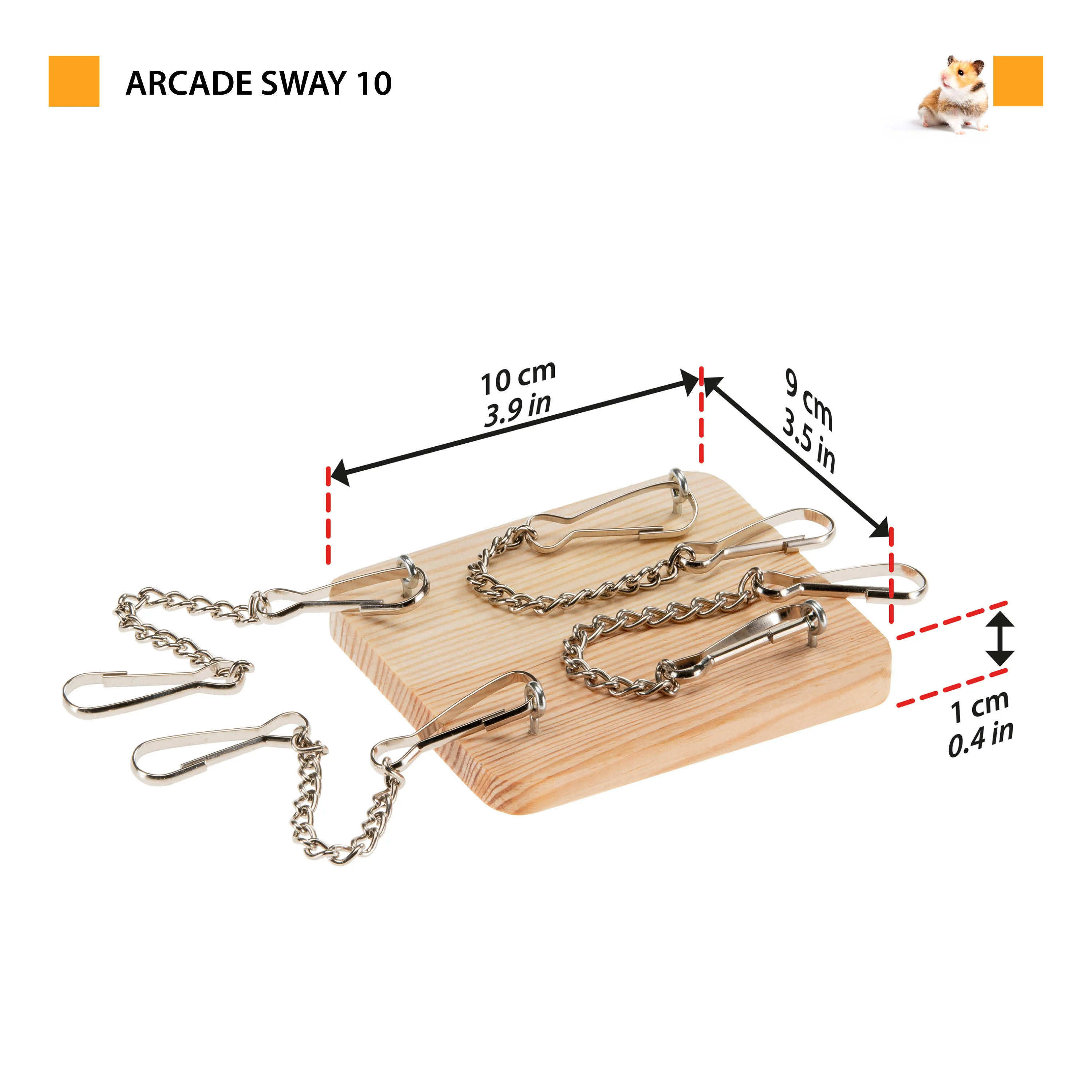ARCADE SWAY Gioco in legno per piccoli animali - Image 2