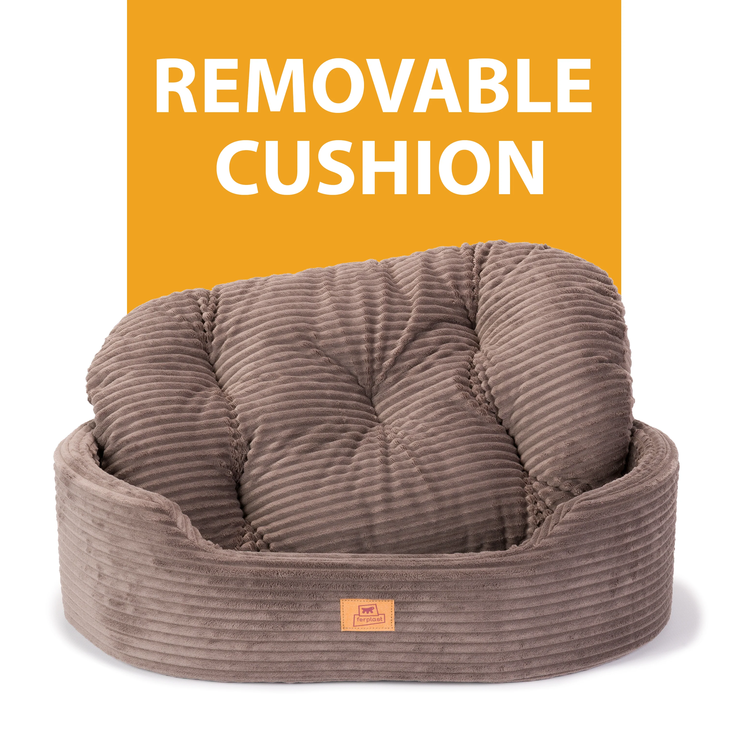DANDY CORDUROY Cuccia divanetto con cuscino rimovibile per cani e gatti - Image 16