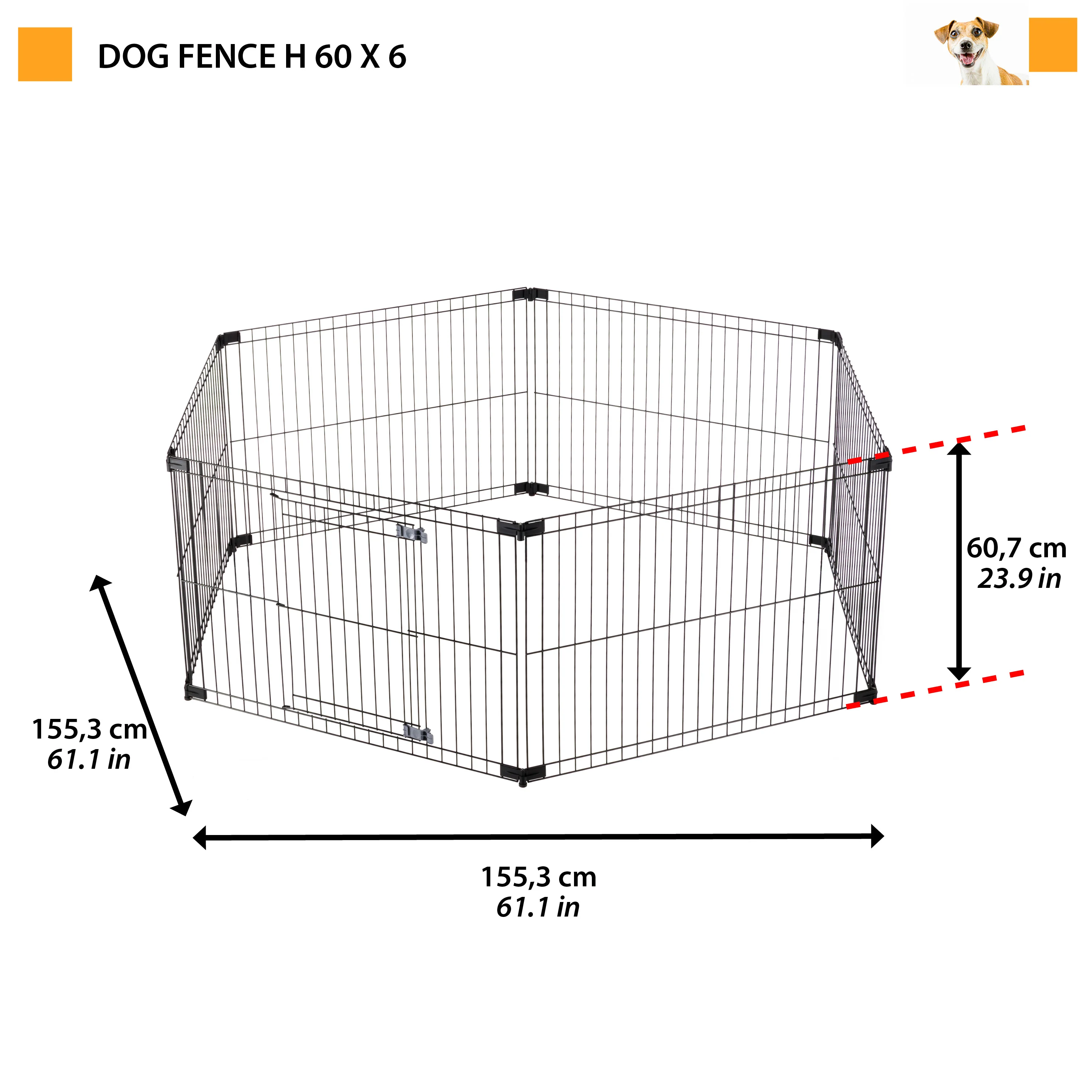 DOG FENCE  recinto per cani - Image 2
