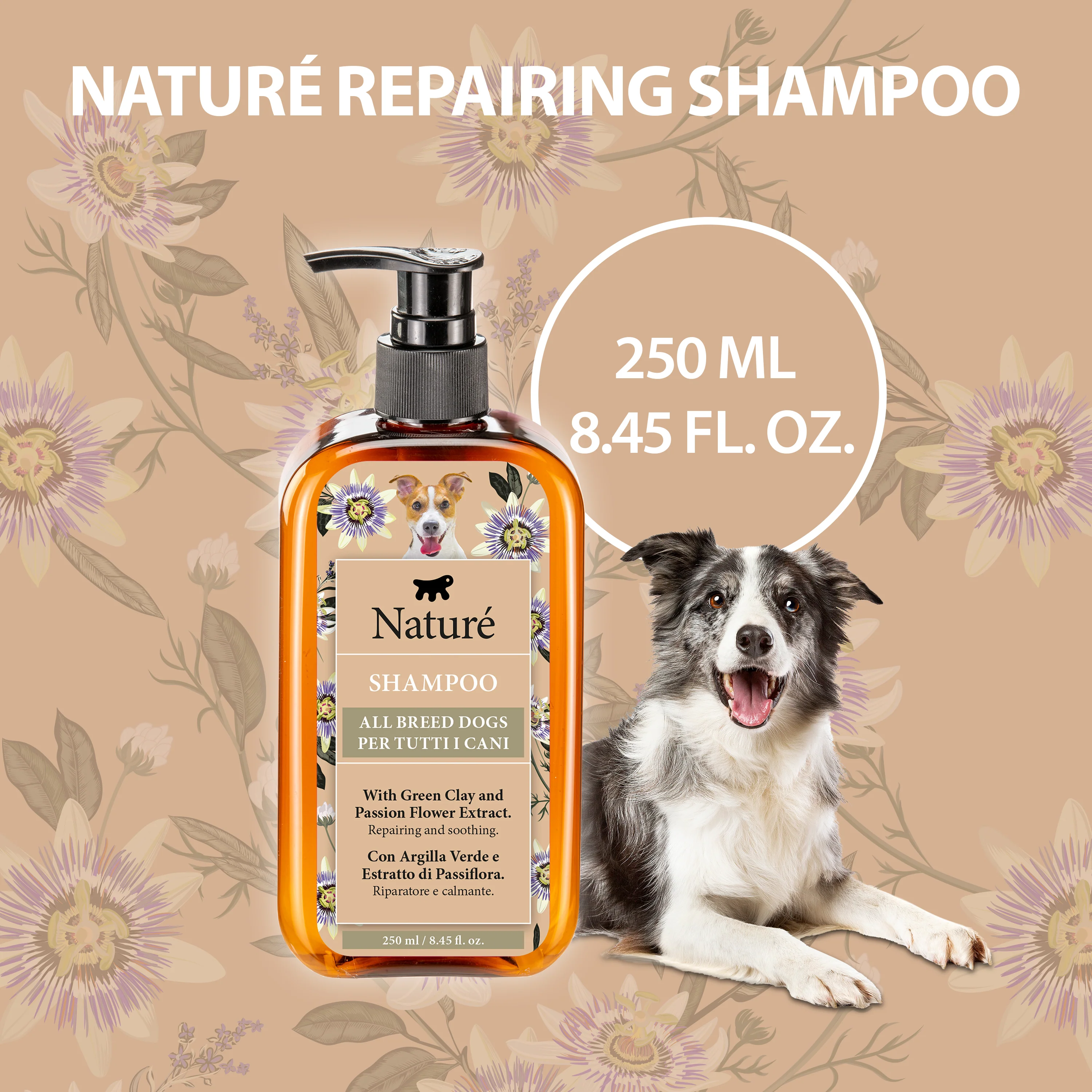 SHAMPOO PER CANI NATURÉ CON ARGILLA VERDE - Image 2