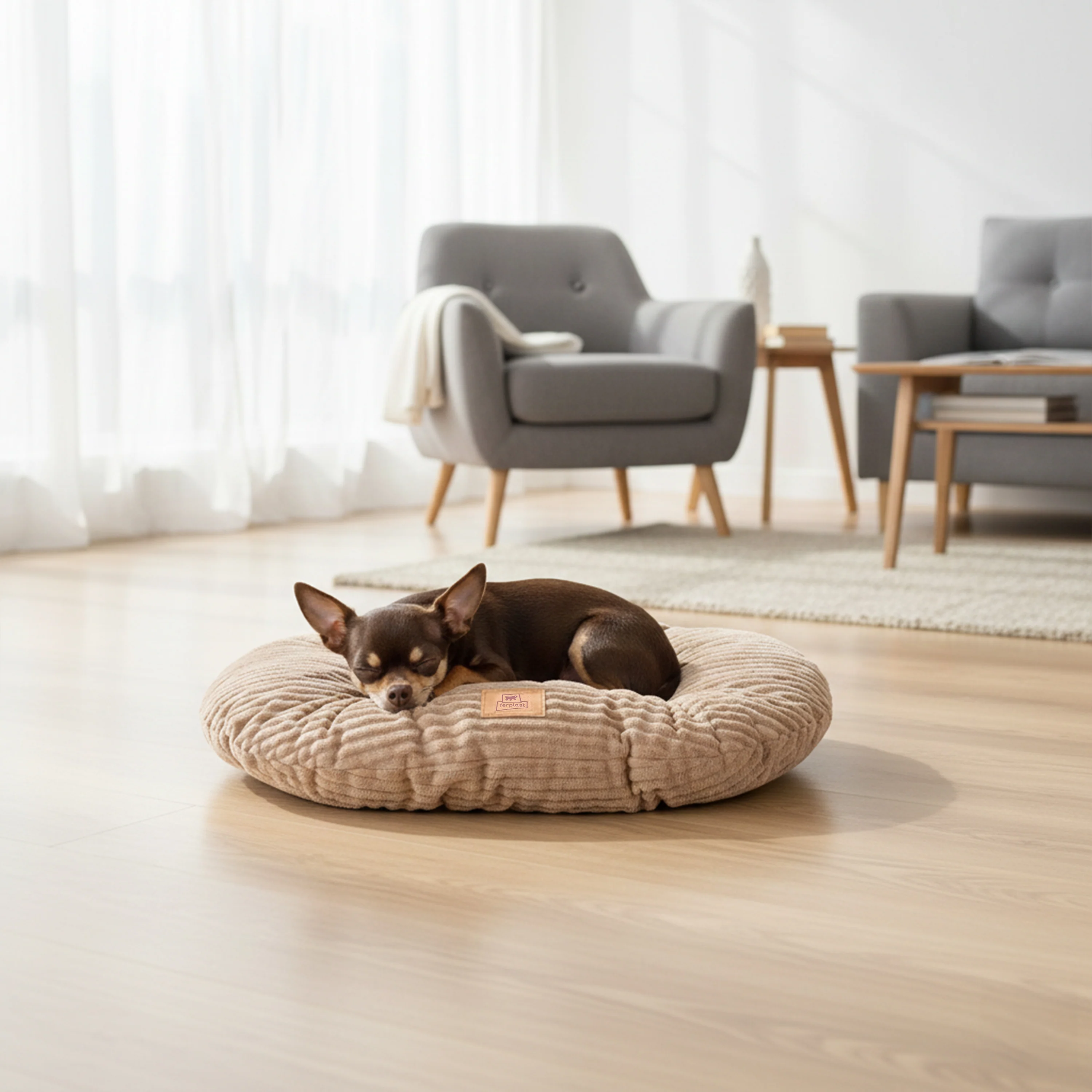 RELAX CORDUROY Cuscino ovale per cani e gatti - Image 12